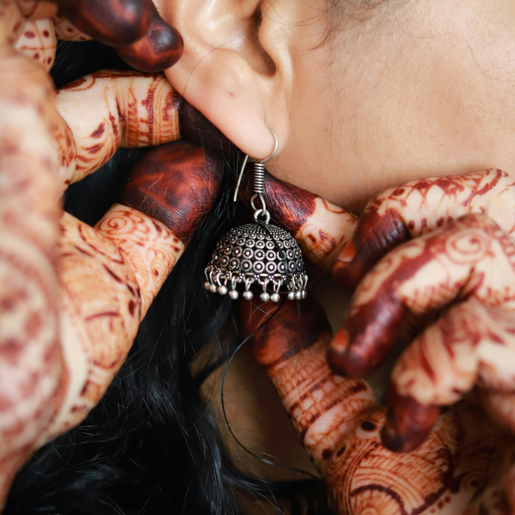 Oxidized Earrings for Ethnic Fashion